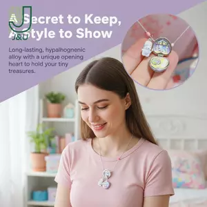 Thỏ Trái Tim Loet Nelace Nhiều Màu Sắc Đính Hạt Dây Chuyền Món Quà Trang Sức Độc Đáo Cho Con Gái Sinh Nhật Dịp Đặc Biệt