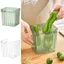 Thùng đựng tủ lạnh YICA, Dụng cụ sắp xếp tủ lạnh trong suốt đa năng, Dụng cụ sắp xếp cửa bên có thể xếp chồng lên nhau bằng nhựa Hộ gia đình