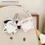 MỚI Dễ Thương Chó Con Sang Trọng Đồ Chơi Hoạt Hình Chó Nhồi Bông Mềm Búp Bê Móc Khóa Xe Chìa Khóa Bapa Túi Trang Trí SKY