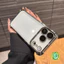 Ốp Chống Sốc Sang Trọng Cho Infinix Hot 60 60i 50 Pro Plus 50i 40i 40 Pro 30i 30 Play Lite NFC Play 4G 5G Cover Dễ Thương Mạ Rõ Ràng Kinh Doanh Vỏ Điện Thoại Túi Khí Mềm