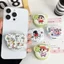 Popsocket Hoạt Hình Họa Tiết Gấu Nam Châm Có Thể Gập Lại Giá Đỡ Điện Thoại Nam Châm
