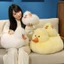 Mô Phỏng Vịt Mận Dễ Thương Chiên Vịt Vàng Ragdoll Sang Trọng Búp Bê Trẻ Em Bé Trai Bé Gái Quà Tặng