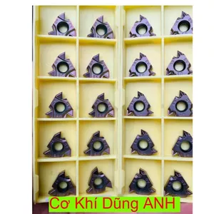 Chíp tiện ren Trong/Ngoài Deskar SIZE 16 (BƯỚC REN 0.5-3MM) TIỆN THÉP INOX NGON
