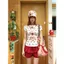 Milyfashion Modal Cat Họa Tiết Hình Trái Tim Chấm Bi Vai Tích Cực Tay Ngắn T Mỏng Hơn Nhìn Phù Hợp Với Niche Top Y2K Dopamine Mùa Hè H