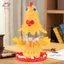 HFTOY 1 Bộ Trứng Thả Đồ Chơi Trẻ Em Ngộ nghĩnh Gà Con đẻ Trứng Kéo Tóc Bảng Trò Chơi Sti Họ Tập Hợp Trò Chơi Để Bàn Tương Tác Cho Quà Tặng Tiệc ~