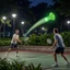 Bóng cầu lông phát sáng chống gió - Cầu lông cầu lông LED - Cầu lông phát sáng trong bóng tối - Bền, Huỳnh quang - Bóng Nylon nhựa có đèn / Giao hàng miễn phí