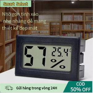 【COD】Máy đo nhiệt độ độ ẩm điện tử mini, nhỏ gọn, tiện lợi mang theo mọi nơi.