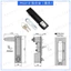 Khóa tủ Hetan MS818 Hợp kim kẽm Khóa đầu tròn phẳng Khóa mạng Điều khiển tủ Khóa hộp điện chống trộm U2JY