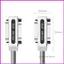 Cáp bảng điều khiển 1 / 1.5 / 2m IEEE-488 Dây Cáp GPIB Cáp nối dài IEEE-488 bền bỉ có mui xe kim loại và lyuvn