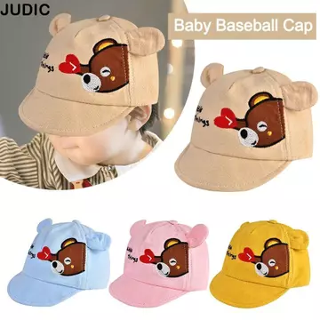 Mũ chống nắng JUDIC, Mũ có thể điều chỉnh cho trẻ mới biết đi Mũ bóng chày cho bé, Mũ lưỡi trai chống nắng Mũ che nắng có tai Mũ ngư dân ngoài trời