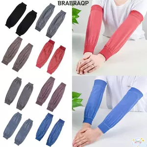 Tay áo cánh tay BRABRAA, Bảo vệ tia cực tím Mùa hè Làm mát cánh tay, Tay áo chống nắng Phụ kiện nhà bếp Tay áo làm việc Găng tay dài Găng tay chống nắng Nam Nữ