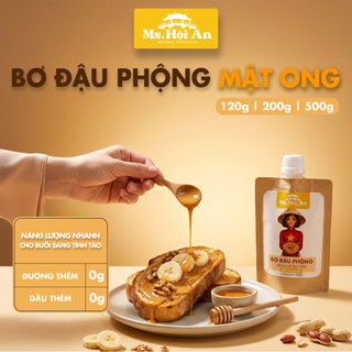 Bơ Đậu Phộng Mật Ong Ms. Hoi An - Mật Ong Thật Ngọt Tự Nhiên - Eat Clean
