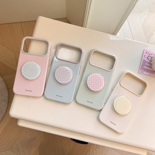 [Sheren] ins Style Vỏ điện thoại kẻ sọc màu tương phản Thích hợp cho i17 16 15 14 13 12 11 pro max Vỏ bảo vệ chống sốc