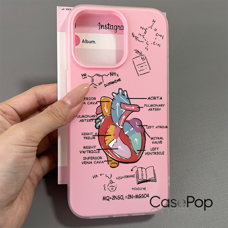 Ốp điện thoại họa tiết hình bóng nhện đen cho iPhone 17/16 Pro Max/15/14/13/12/11
