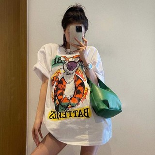 （Giao hàng 24h）Angela Áo thun 100% cotton tay ngắn cổ tròn thời trang mùa hè phong cách Hàn Quốc cho nữ