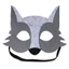 1 Mặt nạ biểu diễn ngày trẻ em Crazy Zoo Judy Rabbit Nick Fox Raccoon Vải không dệt Mặt nạ nỉ26060313