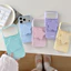 Vỏ cứng từ tính siêu mỏng cho iPhone 11 11Pro 11ProMax 12 12Pro 12ProMax 13 13Pro 13ProMax 14 14ProMax 15 16E Plus air 17 17Pro 17ProMax Ốp họa tiết hồng mờ