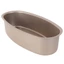 Chảo bánh phô mai CATMALLER88, Khuôn bánh hình bầu dục chống dính cỡ 8 Inch, Khuôn nướng bánh hình elip bằng thép Carbon dày màu vàng