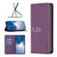 YJD Ốp Lưng Cho Honor 600 Pro Cổ Điển Màu Da Khe Cắm Thẻ Từ Tính Chống Rơi Điện Thoại