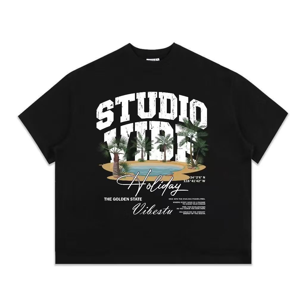 （Giao hàng 24h）Angela Áo Thun Local Brand Form Big Boxy Unisex 220Gsm Cotton Phong cách đường phố