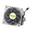 Quạt máy tính bằng nhựa trắng BTM 1225 12cm có hai vòng bi để định tuyến và thông gió Modem hiệu quả