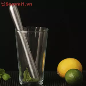 ZK Thép không gỉ Đá Nghiền Thanh Cocktail Rượu Muddler Trộn Stick Tool VN