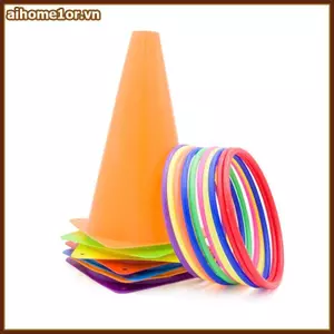 AIHOM Đảng Trò Chơi Vòng Ném Trò Chơi Carnival Combo Bộ Nhựa Mềm Nón Vòng Ném Trò Chơi Ném Trò Chơi Đồ Chơi Cho Trẻ Em Người Lớn,