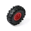 4 40mm 3mm Lục giác 0,7 "Bánh xe trung tâm Bộ lốp cho 1 / 30 SCX30 Ford Bronco Wrangler K10 Nâng cấp các bộ phận