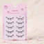 5 Đôi Lông Mi Giả Tự Nhiên M10 C Curl Đen Sợi Tổng Hợp 9-11mm Mềm Nhẹ Mặc Hàng Ngày