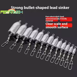 5 CÁI 10g / 15g / 20g / 25g / 30g / 40g / 50g / 60g Chì Chìm lõm Đáy Roadrunner Côn Chìm Câu Chuyện Kết Nối Câu Cá [MỚI]