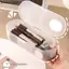 {AKIN} Hộp đựng nhựa đa chức năng dung tích lớn Hộp đựng bút trong suốt Ngăn kéo có thể ổn định cho đồ dùng văn phòng tại nhà {a}