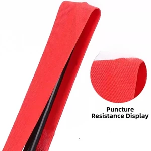 PVC Xe Đạp Lốp Lót 10-29 Inch 700C Chống Đâm Viền Băng 18mm 22mm Đỏ