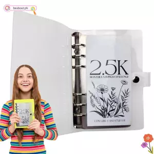 Chất kết dính thử thách tiết kiệm phong bì BEABOUT, Chất kết dính tiết kiệm tiền tiết kiệm ngân sách, Khe cắm có nhãn thực tế PVC với phong bì tiền mặt Người tổ chức tiết kiệm tiền dành cho người lớn