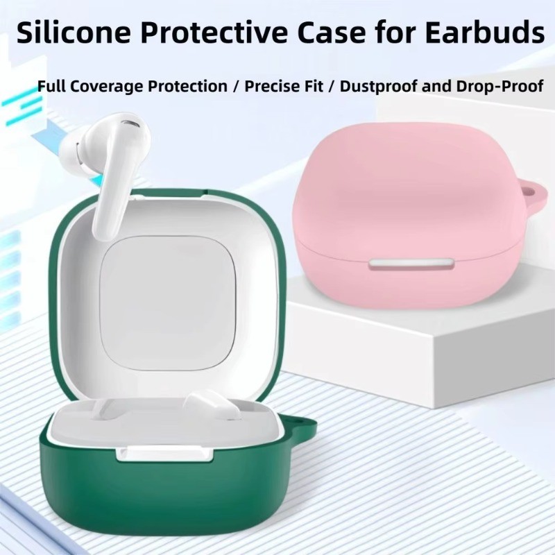 Ốp silicon chống sốc cho Anker Soundcore R60i NC, bao bảo vệ tai nghe không dây, hộp đựng, vỏ chống bụi