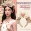 Nơ Shirley Băng Đô Nữ 2025 Dễ Thương Rửa Mặt Băng Đô Công Viên Giải Trí Ảnh Phụ Kiện Tóc Mũ