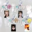SQ11 SHINee Kim Jonghyun Acrylic Móc Khóa Hoạt Hình Ánh Sáng Dính Mặt Dây Chuyền Bền Cho Ba Lô Túi & Chìa Khóa
