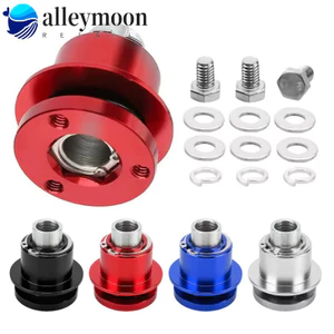 Bộ chuyển đổi phát hành nhanh vô lăng bằng nhôm Phù hợp với giá đỡ 3 lỗ Xoay 360 độ