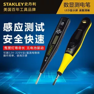 Stanley Tool Test Pen Digital Display Test Pen Hộ gia đình Phát hiện trực tuyến Độ chính xác cao 66-133-23 137