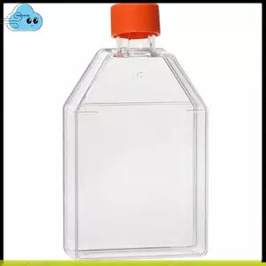 Bình nuôi cấy tế bào Khăn giấy Bình nuôi cấy vô trùng Polystyrene Cell Culture Chai không chứa Enzyme Không có nguồn nhiệt TC được xử lý Thích hợp cho nuôi cấy tế bào 25cm2