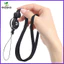 Dây đeo cổ điện thoại Nylon Dây đeo điện thoại chống mất Dây treo cổ màu đen zhenghtr