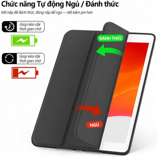 Bao da iPad thời trang gập 3 cạnh chống sốc cho Gen 11 10 9 8 Mini 6 7 Air 7 6 5 4 Pro 11 13 12.9 10.9 10.5
