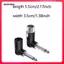 Đầu nối XLR 3 chân (nữ) sang 6.35 Mm (1 / 4 ") Bộ chuyển đổi góc phải, dành cho máy trộn phòng thu