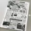 BEABOUT Sticker Book, Tấm phim cắt phong cách Nhật Bản Nhãn dán trang trí, Kawaii Booklet Format Collage Layout Hỗn hợp Motifs Sổ lưu niệm Dán điện thoại DIY