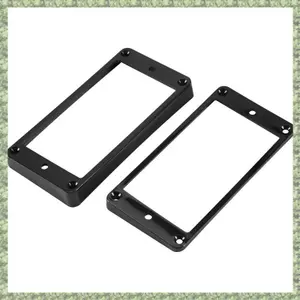 2 Chiếc Flat Humbucker Pickup Gắn Vòng Khung ABS Cho Đàn Guitar Điện