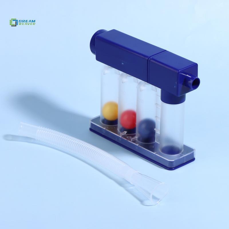 [Dream Weaver] Máy tập thở 3 quả bóng Huấn luyện mở rộng phổi cho thiết bị tập thể dục hô hấp Cải thiện sức khỏe tại nhà mới