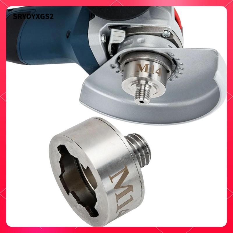 Bộ chuyển đổi máy mài góc M14 X Khóa Đầu nối ren Thép Carbon Mũi khoan Bộ chuyển đổi cho máy mài Sử dụng phần cứng