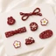 Set Charm Đỏ Cherry Hello Kitty & Thỏ Mini 🍒🎀 Charm Nơ Đỏ Ngọt Ngào Style Vintage Cute Hàn Quốc ✨