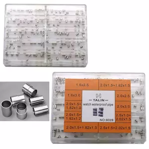 Bộ phận sửa chữa đồng hồ Đóng hộp Tay cầm bằng thép không gỉ Đầu tay cầm Thanh tay Ống chống nước Vương miện đa thông số kỹ thuật