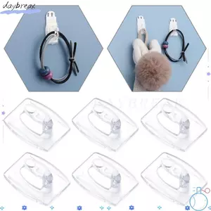 DAYBREAK 20 Chiếc Kẹp Đèn Mini Trong Nhà, Dải Có Thể Tháo Rời Kích Thước Mini Móc Dính Liền Mạch, Hư Hại Gắn Tường Miễn Phí Hư Hại Kẹp Đèn Treo Cáp Treo