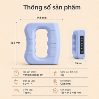 Máy mát xa rung Giảm béo cơ thể Mô sâu Thư giãn cơ bắp Phục hồi dây đeo có thể sạc lại di động